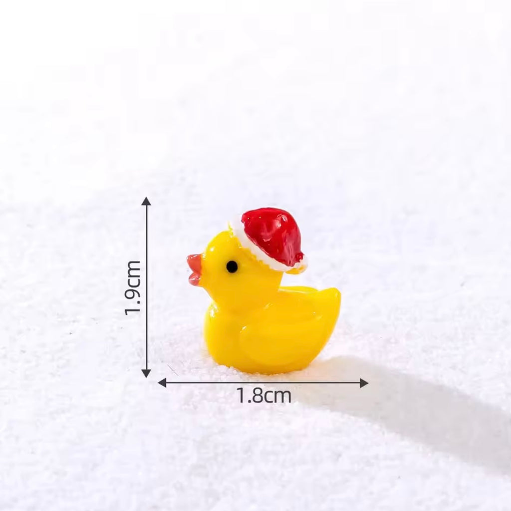 Christmas Duck Figure