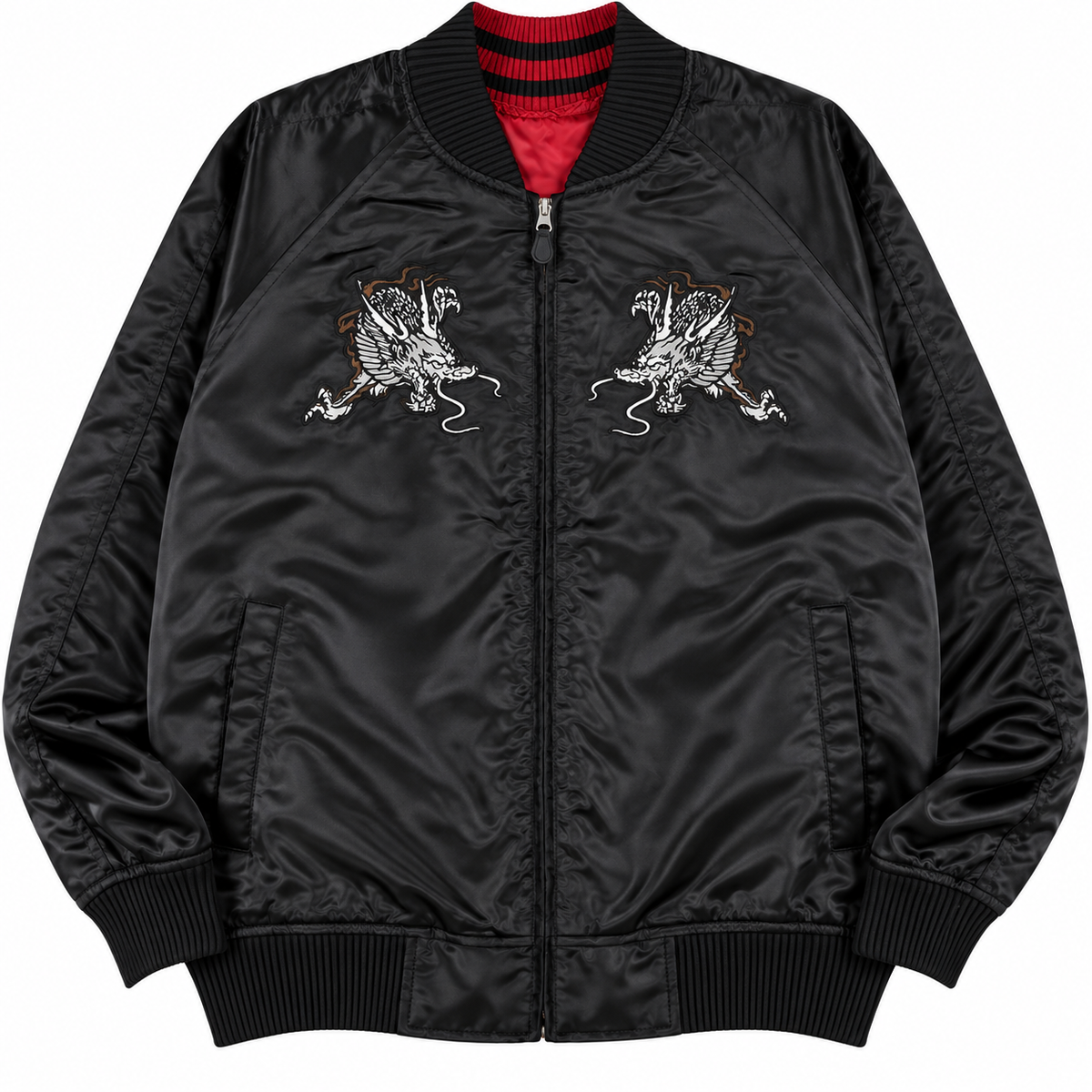 Reversible Japanese Dragon Sukajan Jacket