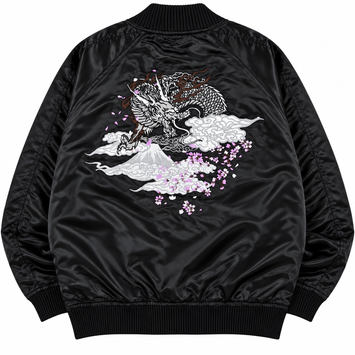 Reversible Japanese Dragon Sukajan Jacket