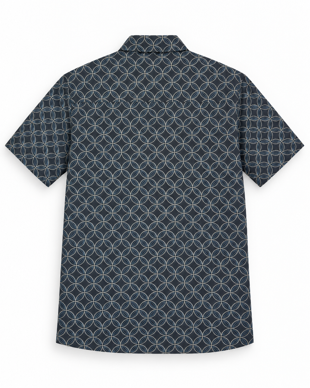 Rikka 2026 Shippo Pattern Cotton Shirt – Made in Japan