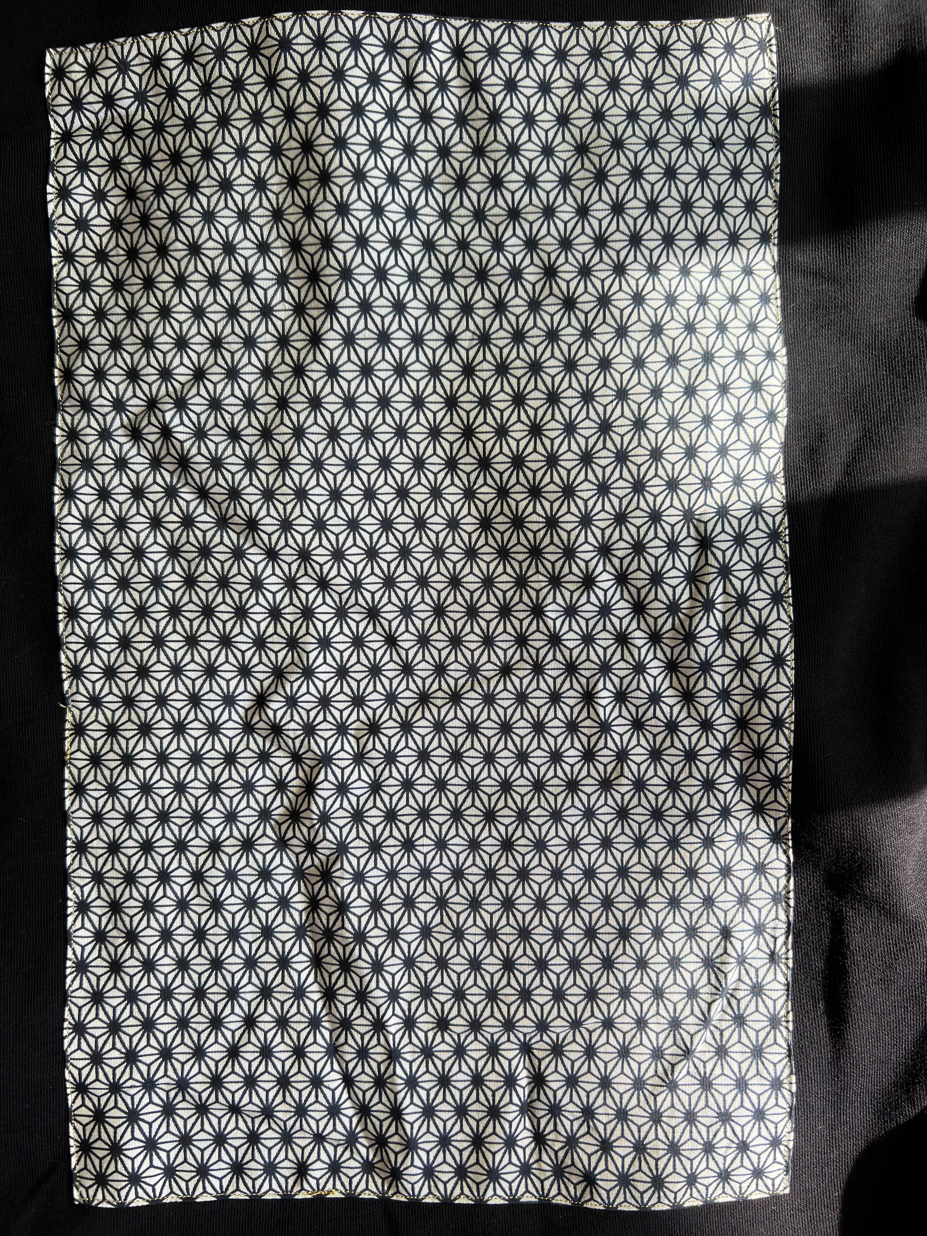 Handmade Upcycled Kimono Organic Cotton Hoodie S size