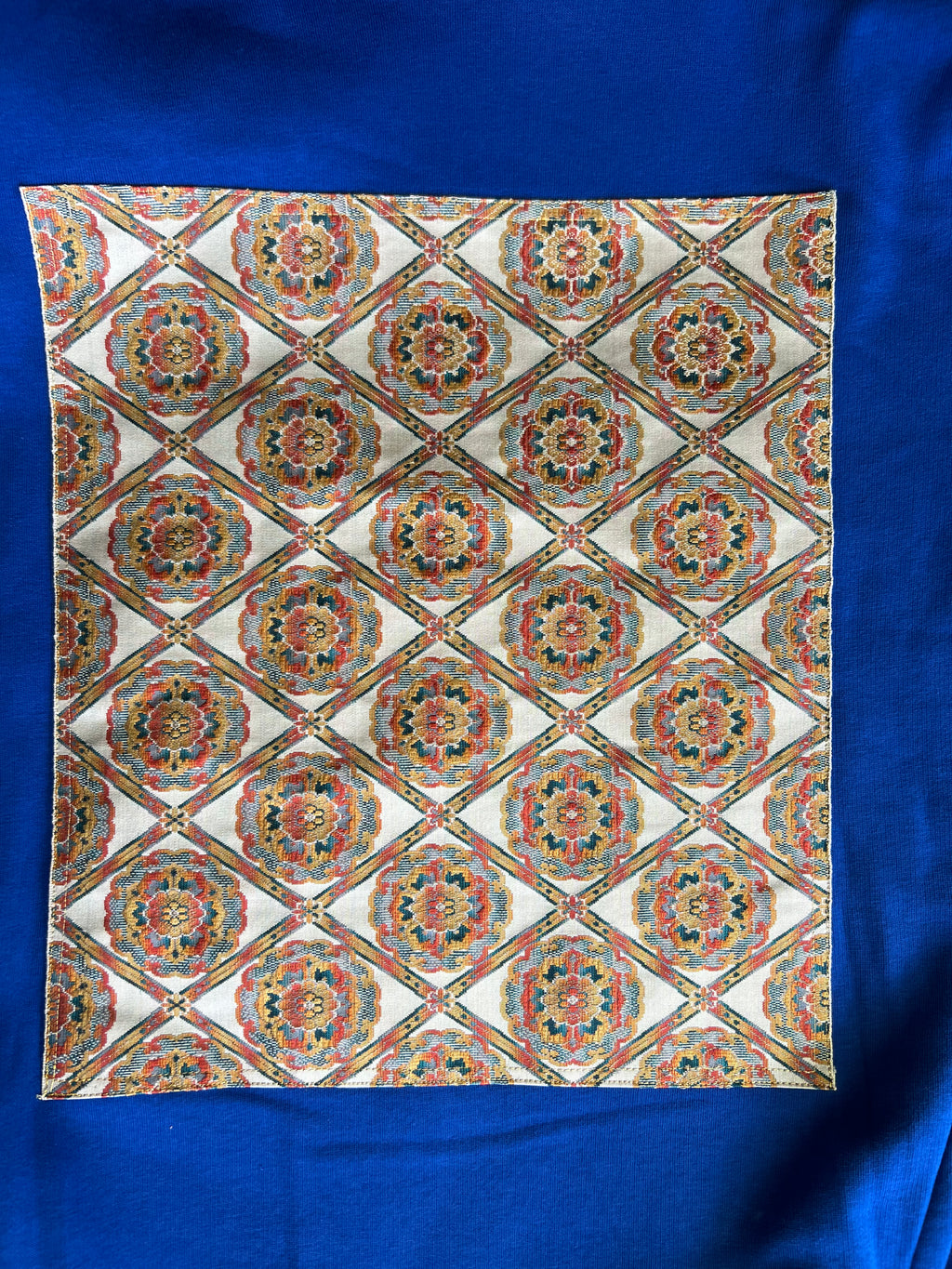 Handmade Upcycled Obi Organic Cotton Hoodie Msize