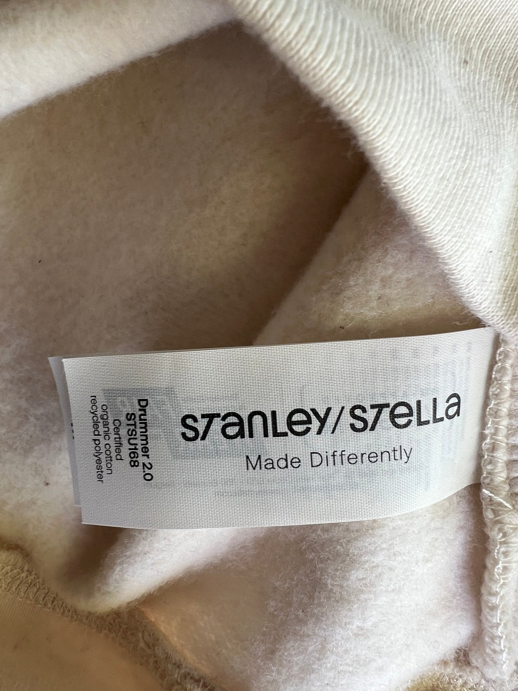 Handmade Upcycled Kimono Organic Cotton Hoodie M size