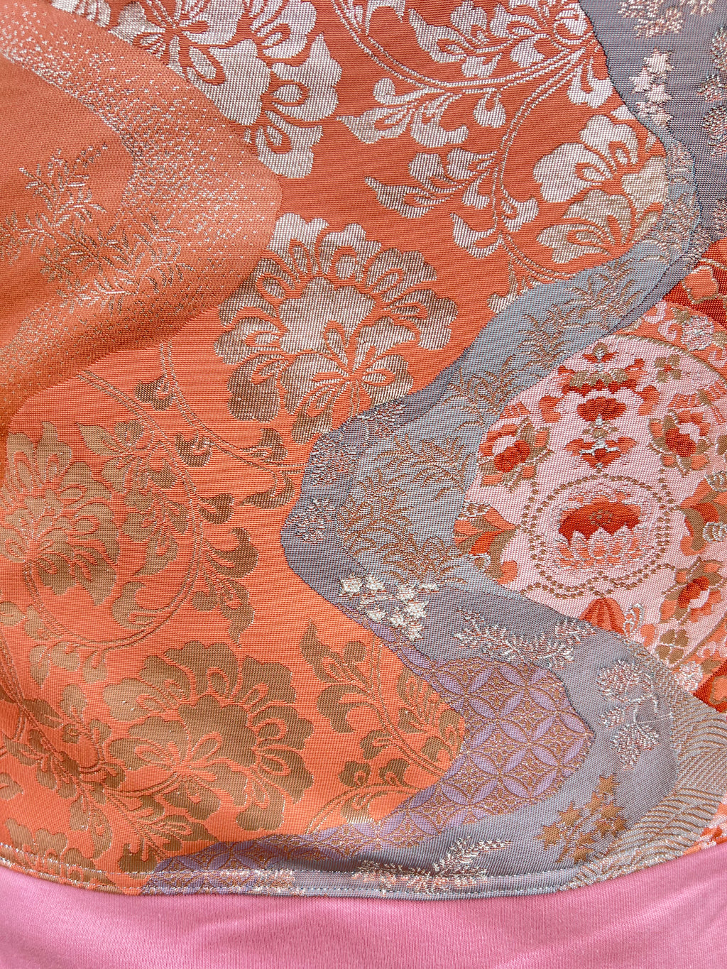 Handmade Upcycled Obi Organic Cotton Hoodie Ssize