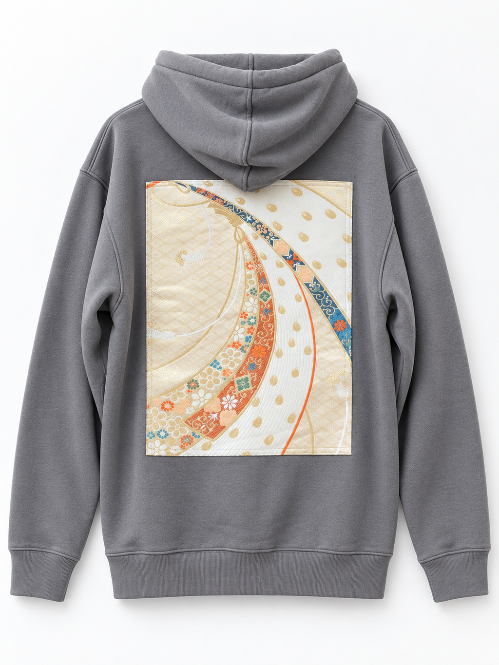 Upcycled Obi Organic Cotton Hoodie XL