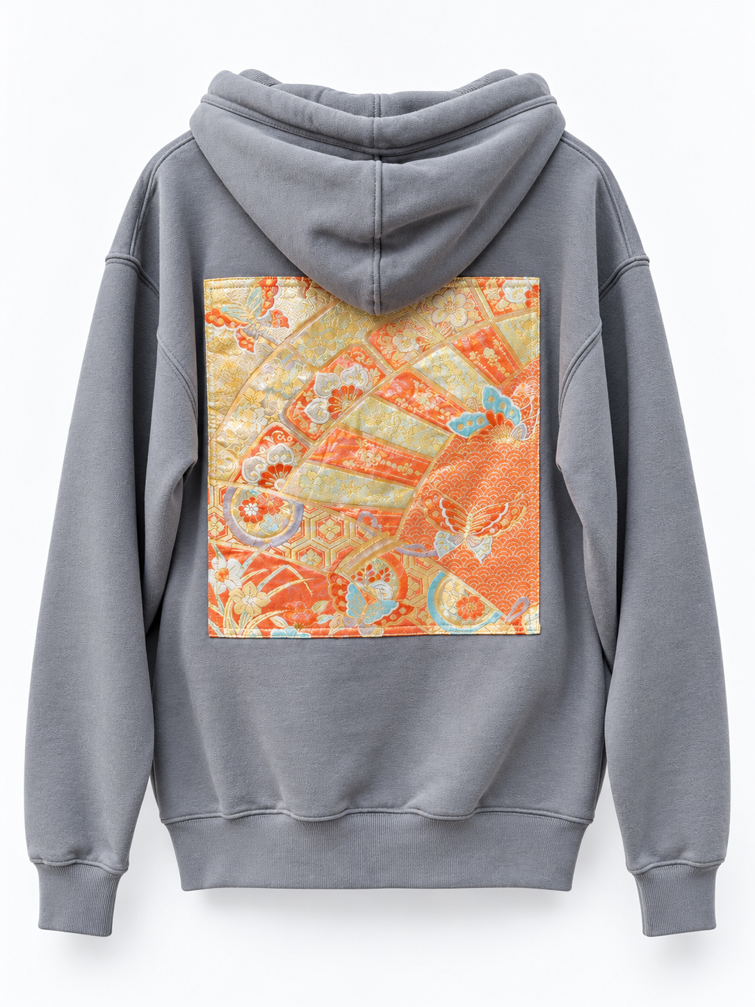 Upcycled Obi Organic Cotton Hoodie S