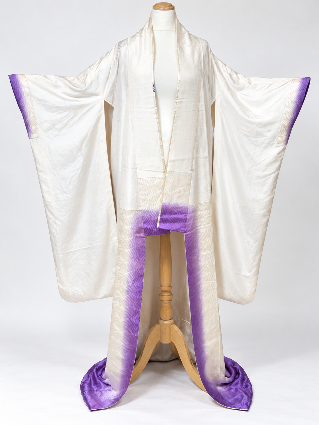 Vintage Japanese Silk Furisode Kimono