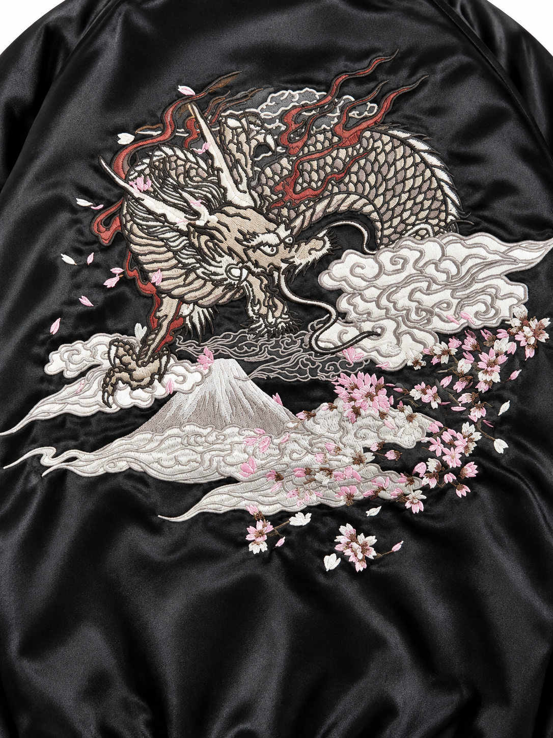 Reversible Japanese Dragon Sukajan Jacket