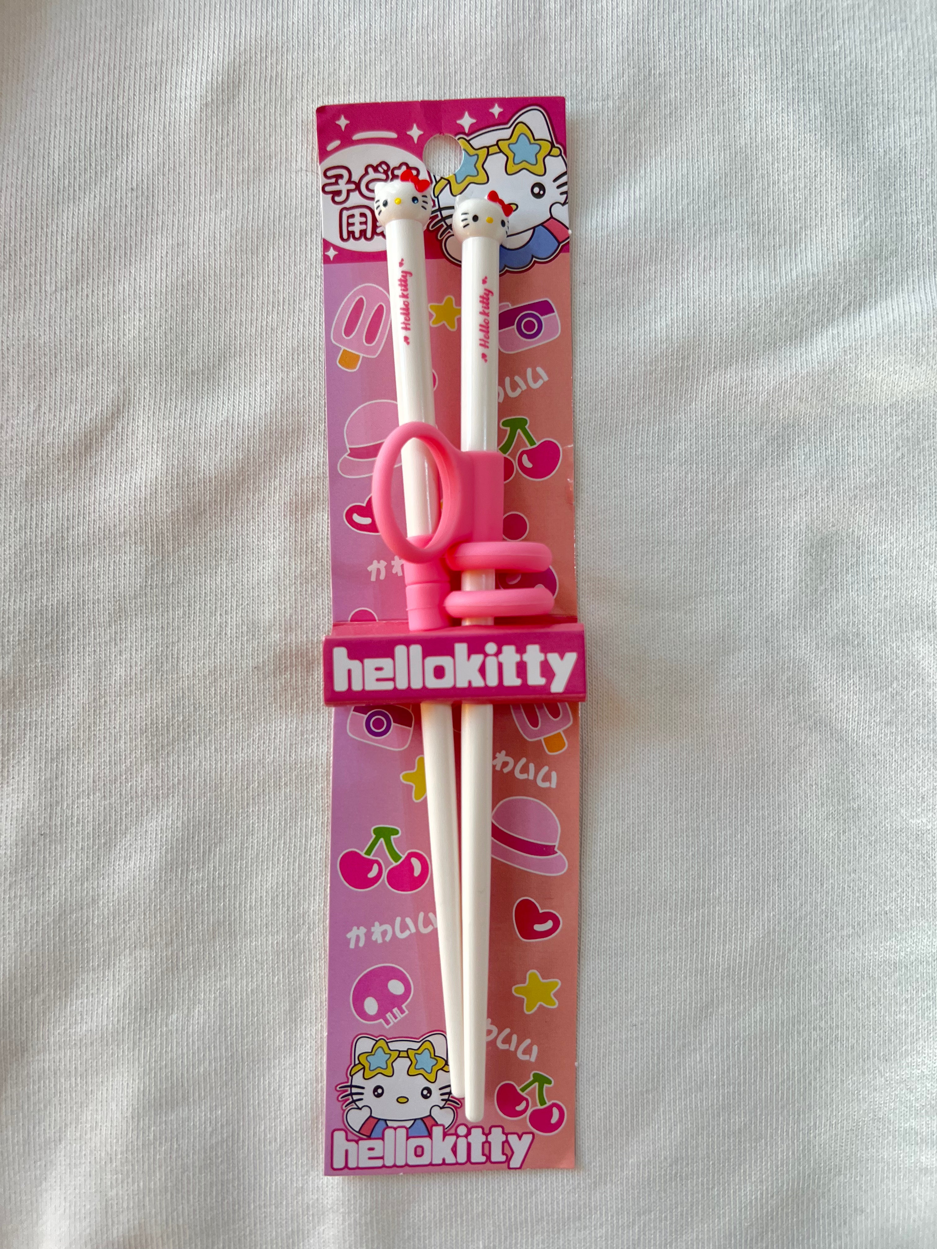 Sanrio Training Chopsticks – Easy-Grip with Detachable Silicone Guide