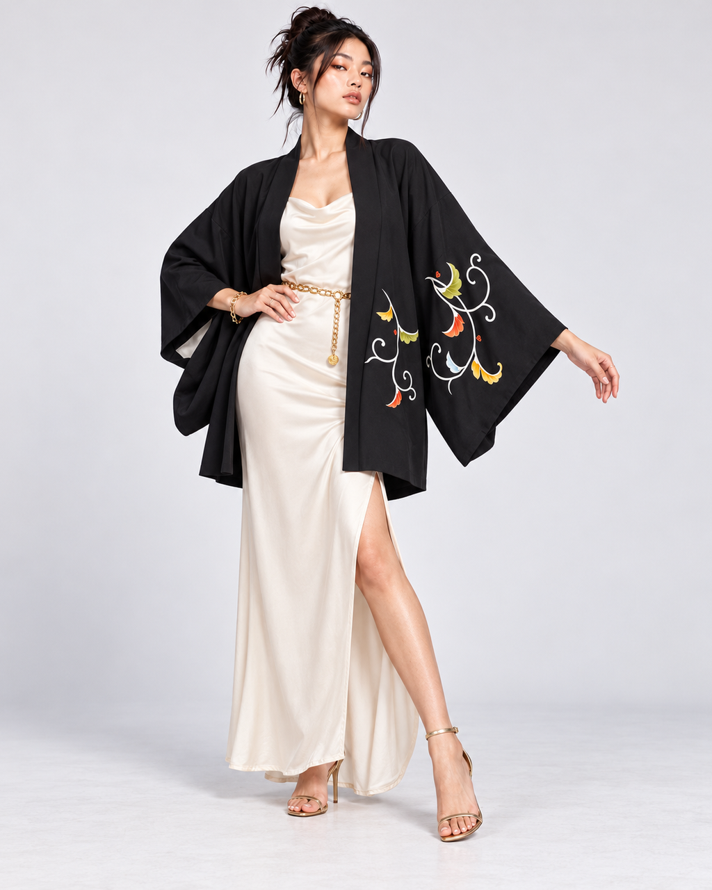 Vintage Japanese Silk Kimono
