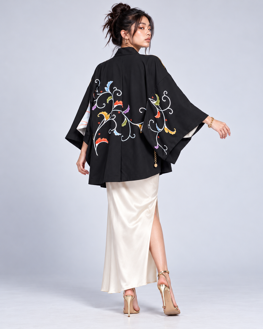 Vintage Japanese Silk Kimono