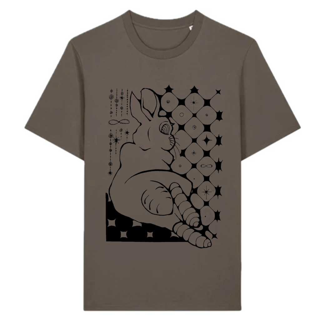 Japanese Zodiac “Rabbit” T-Shirt – Hand-Drawn Eto Design