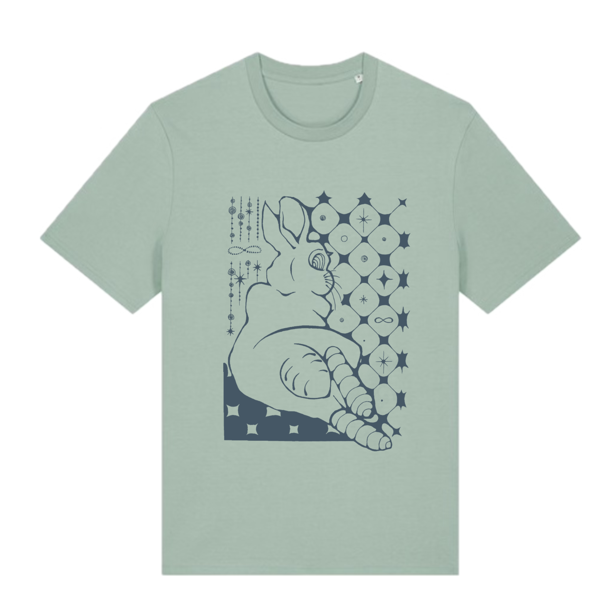 Japanese Zodiac “Rabbit” T-Shirt – Hand-Drawn Eto Design