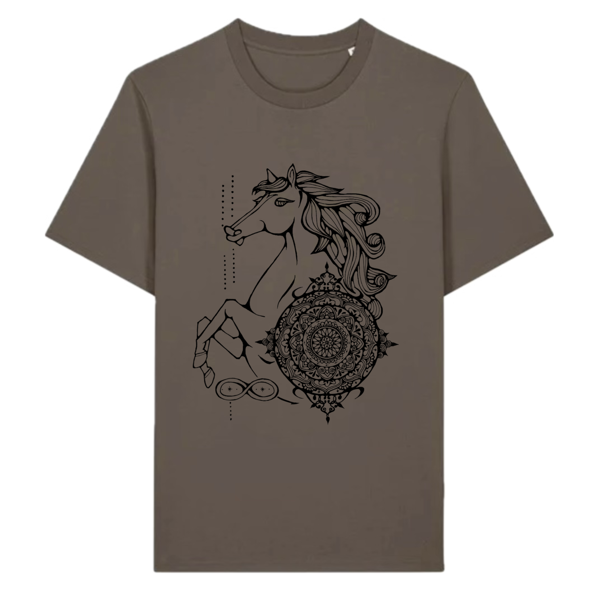 Japanese Zodiac “Horse” T-Shirt – Hand-Drawn Eto Design