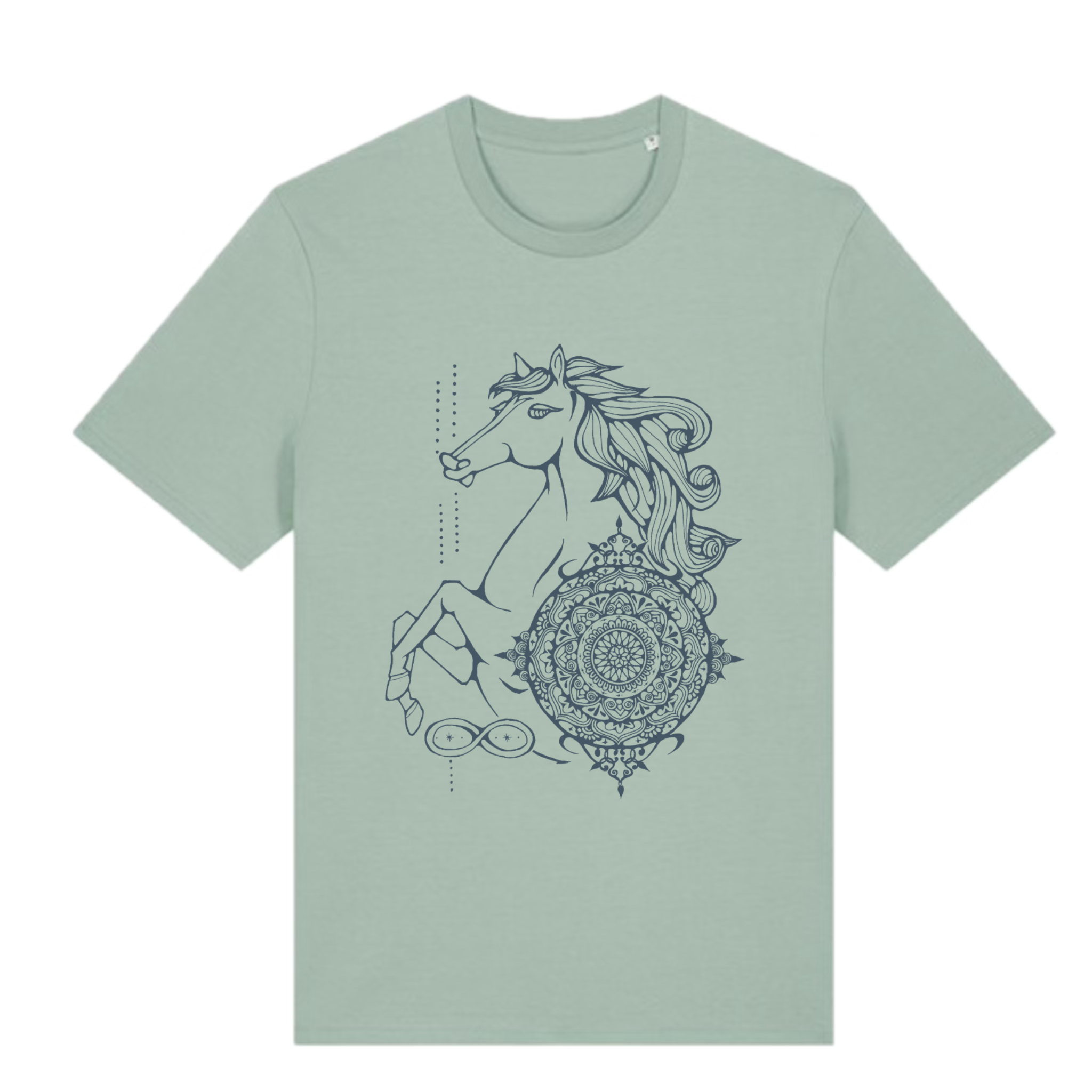 Japanese Zodiac “Horse” T-Shirt – Hand-Drawn Eto Design