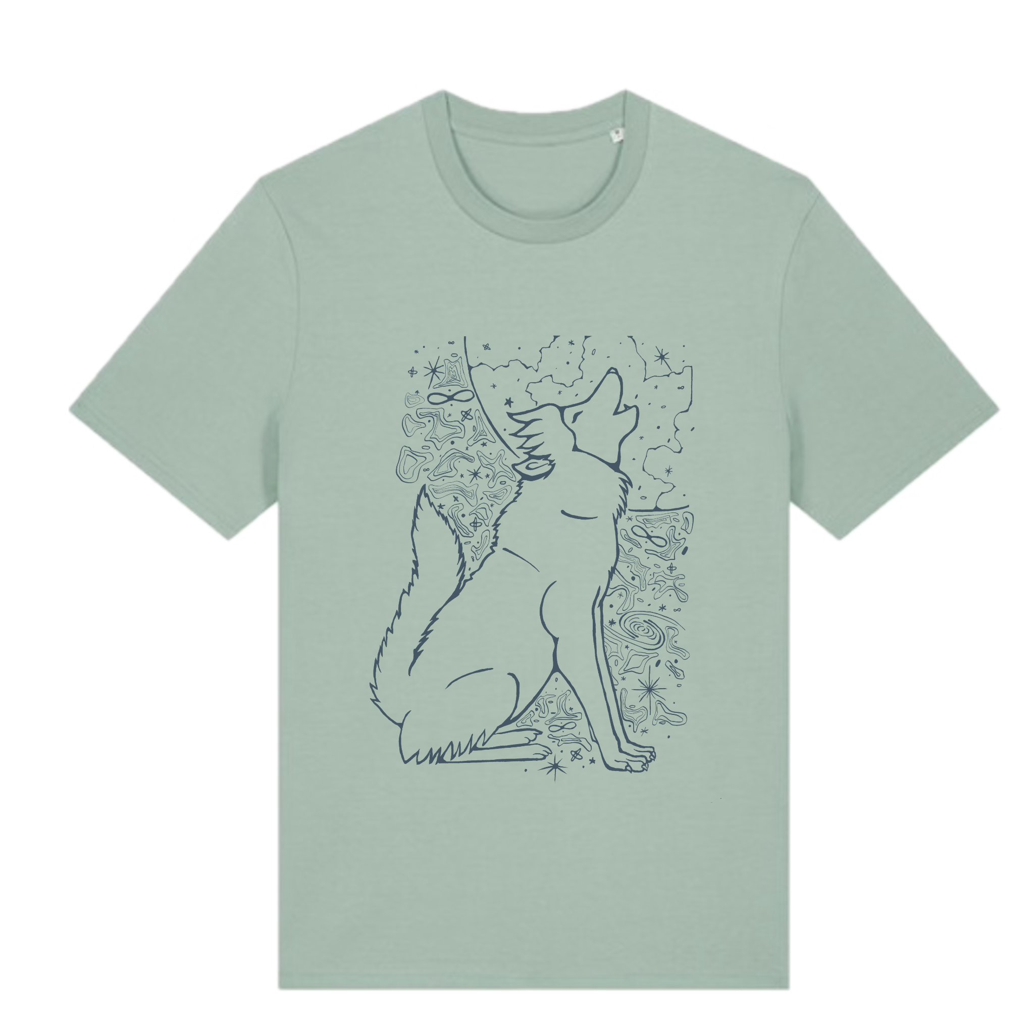 Japanese Zodiac “Dog” T-Shirt – Hand-Drawn Eto Design