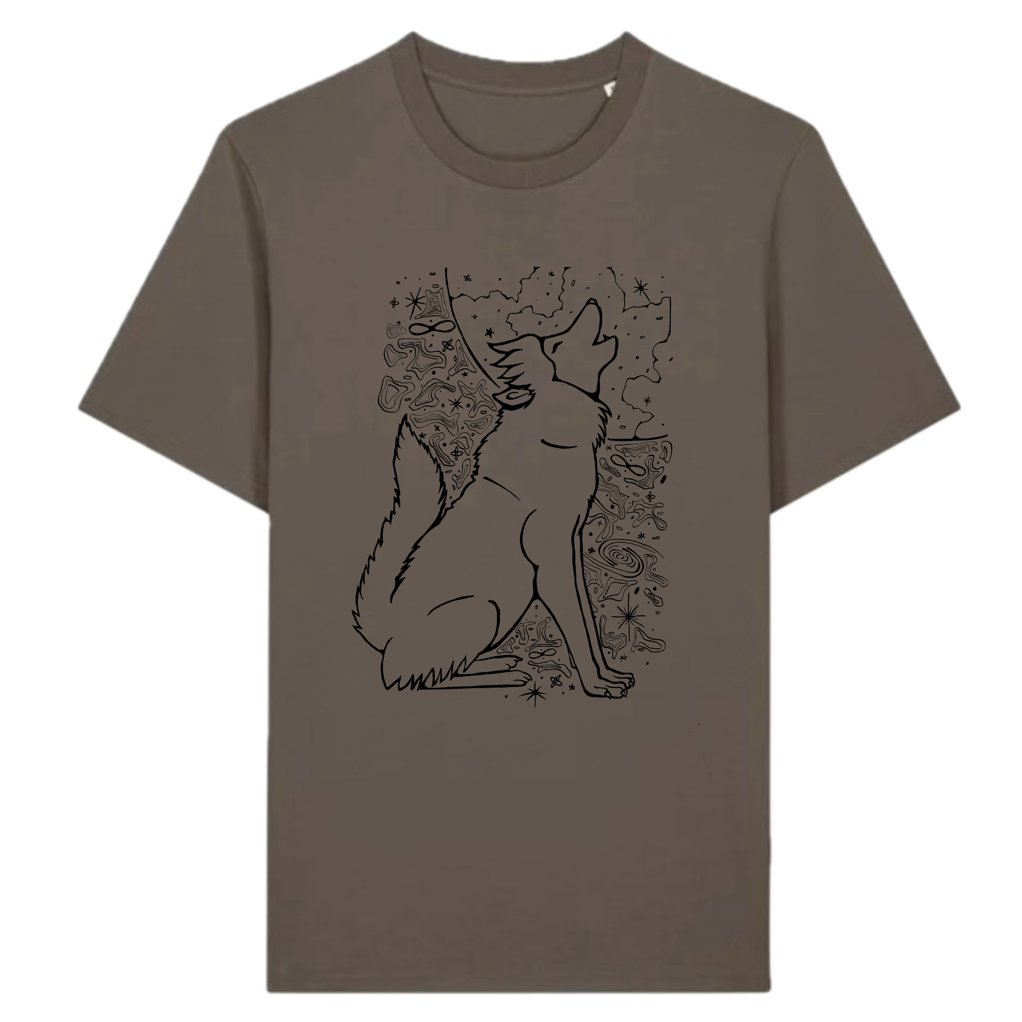 Japanese Zodiac “Dog” T-Shirt – Hand-Drawn Eto Design
