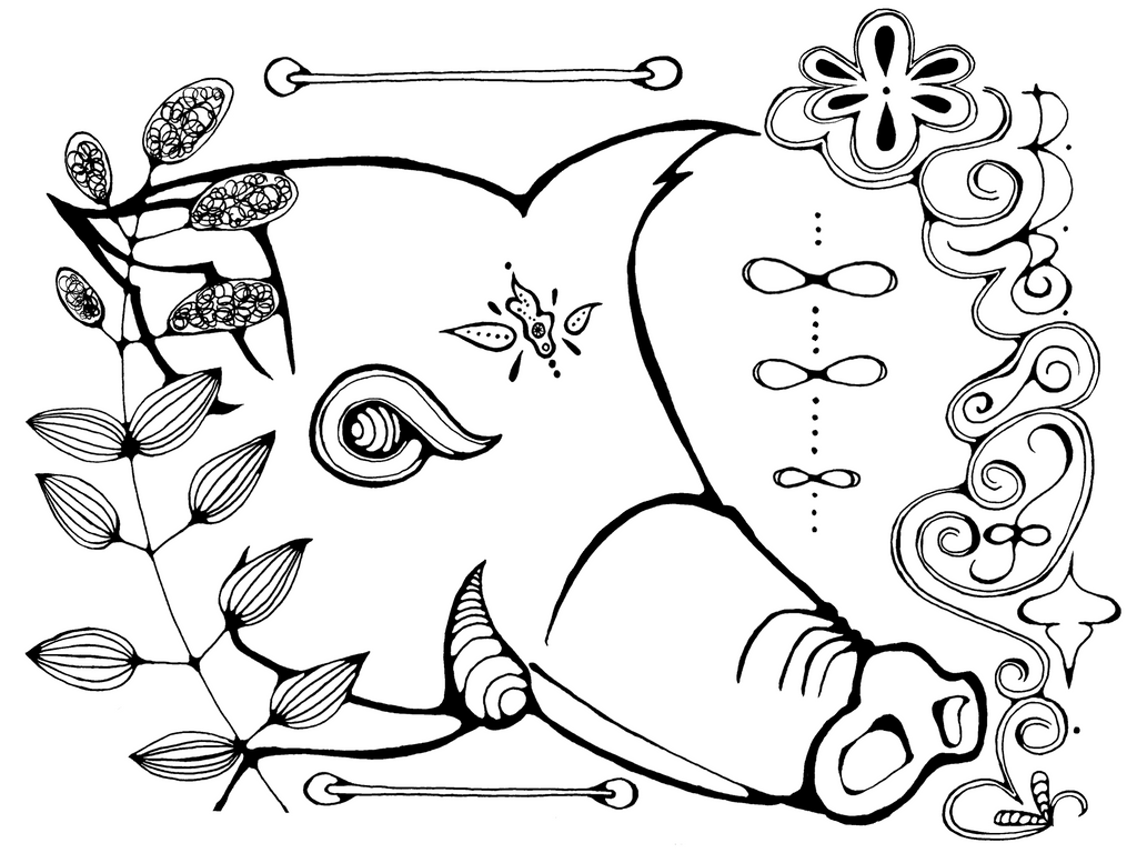 Japanese Zodiac “Boar” T-Shirt – Hand-Drawn Eto Design