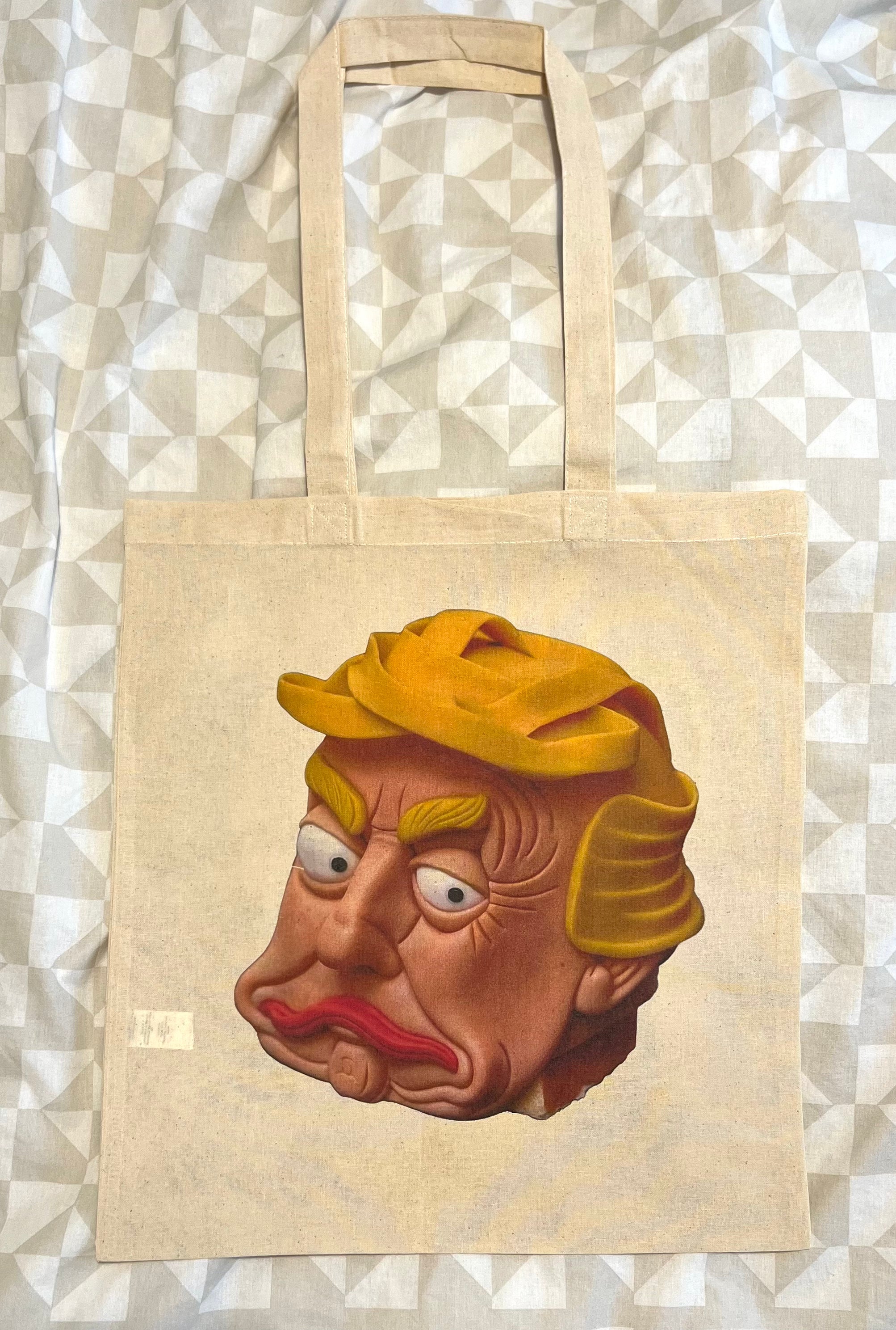 ORIGINAL PRINTED COTTON TOTE BAG