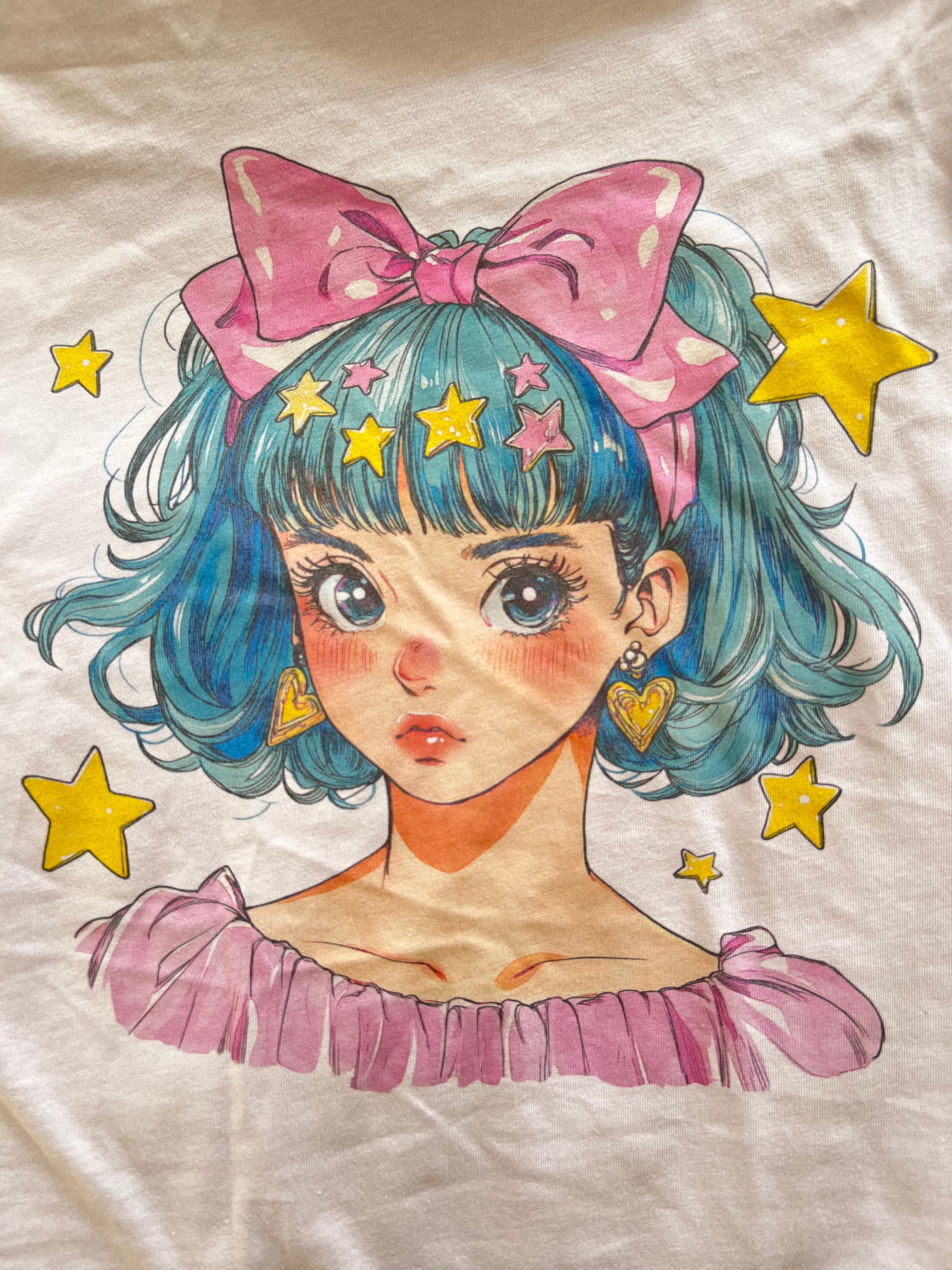 ORIGINAL ART PRINT ORGANIC COTTON T-SHIRTS