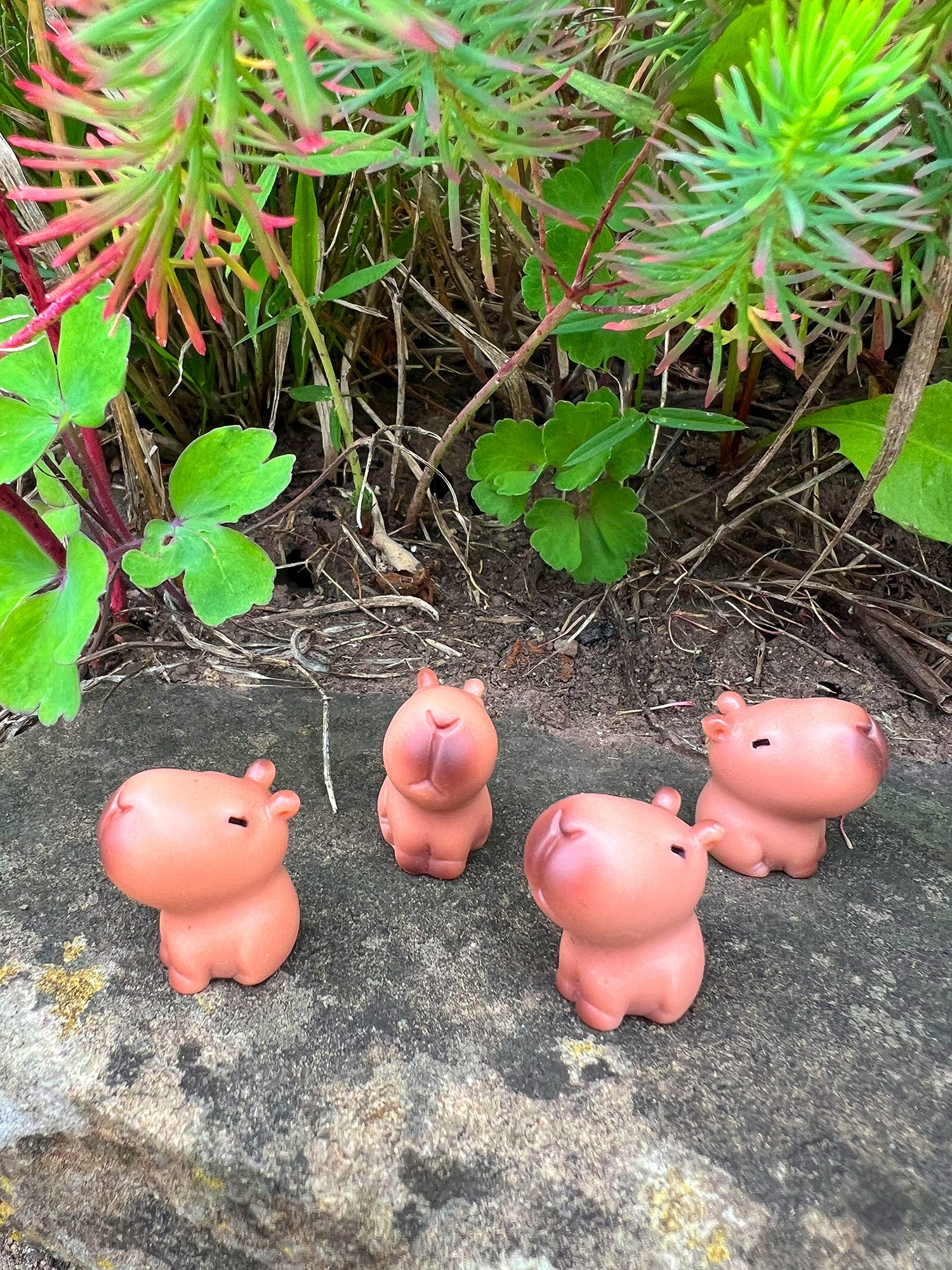 Cute Mini Capybara Figure Kawaii