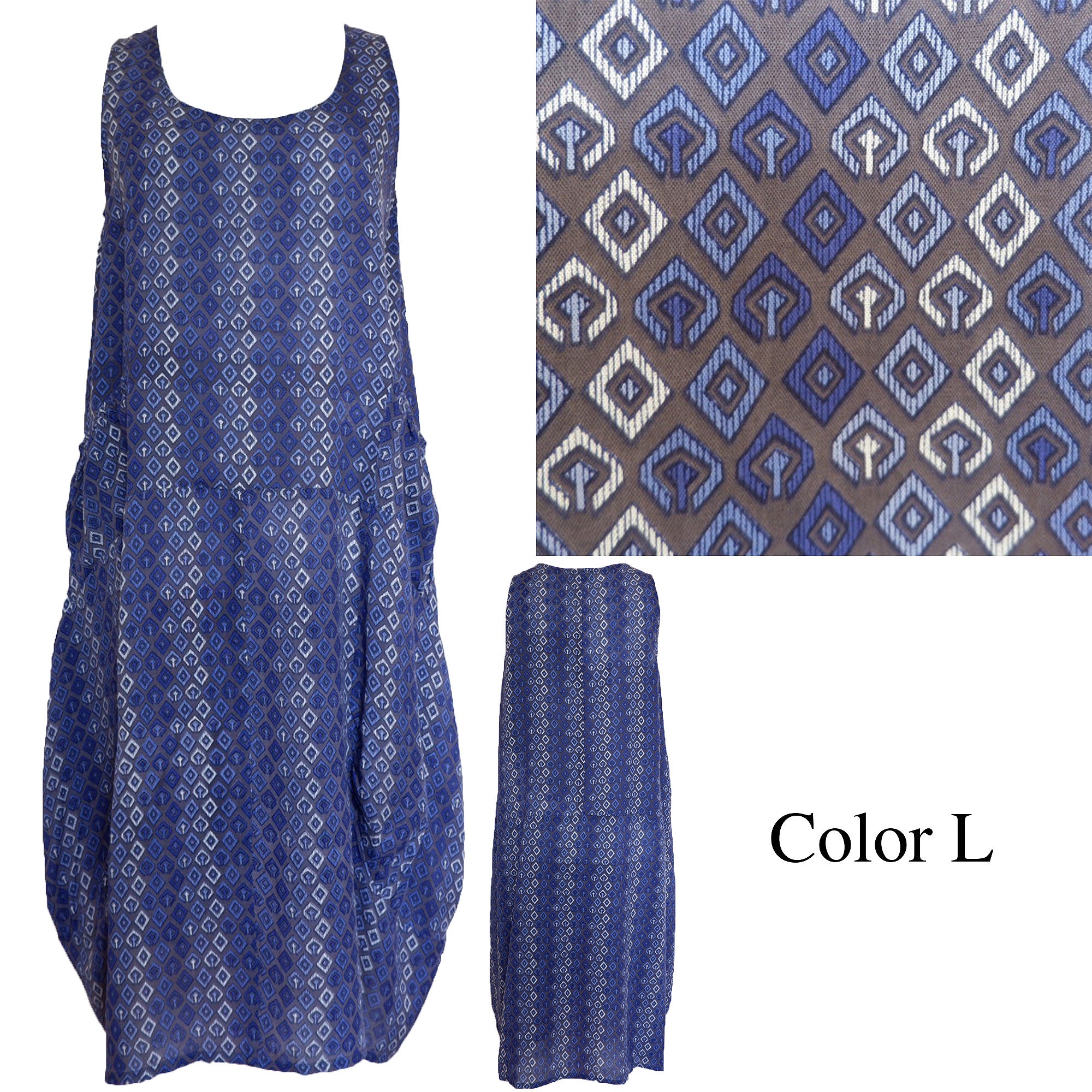 Loose fluffy balloon long dress