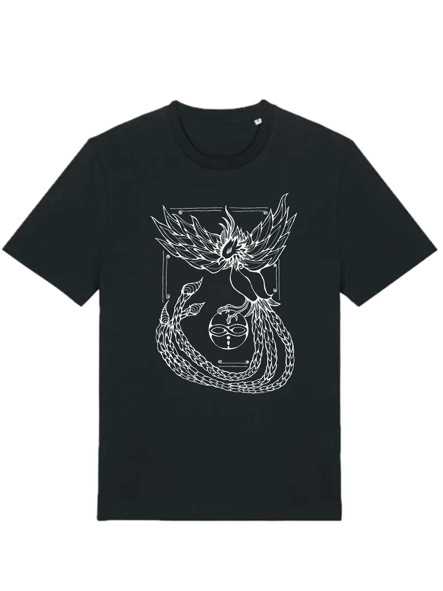 Japanese Zodiac “Bird” T-Shirt – Hand-Drawn Eto Design