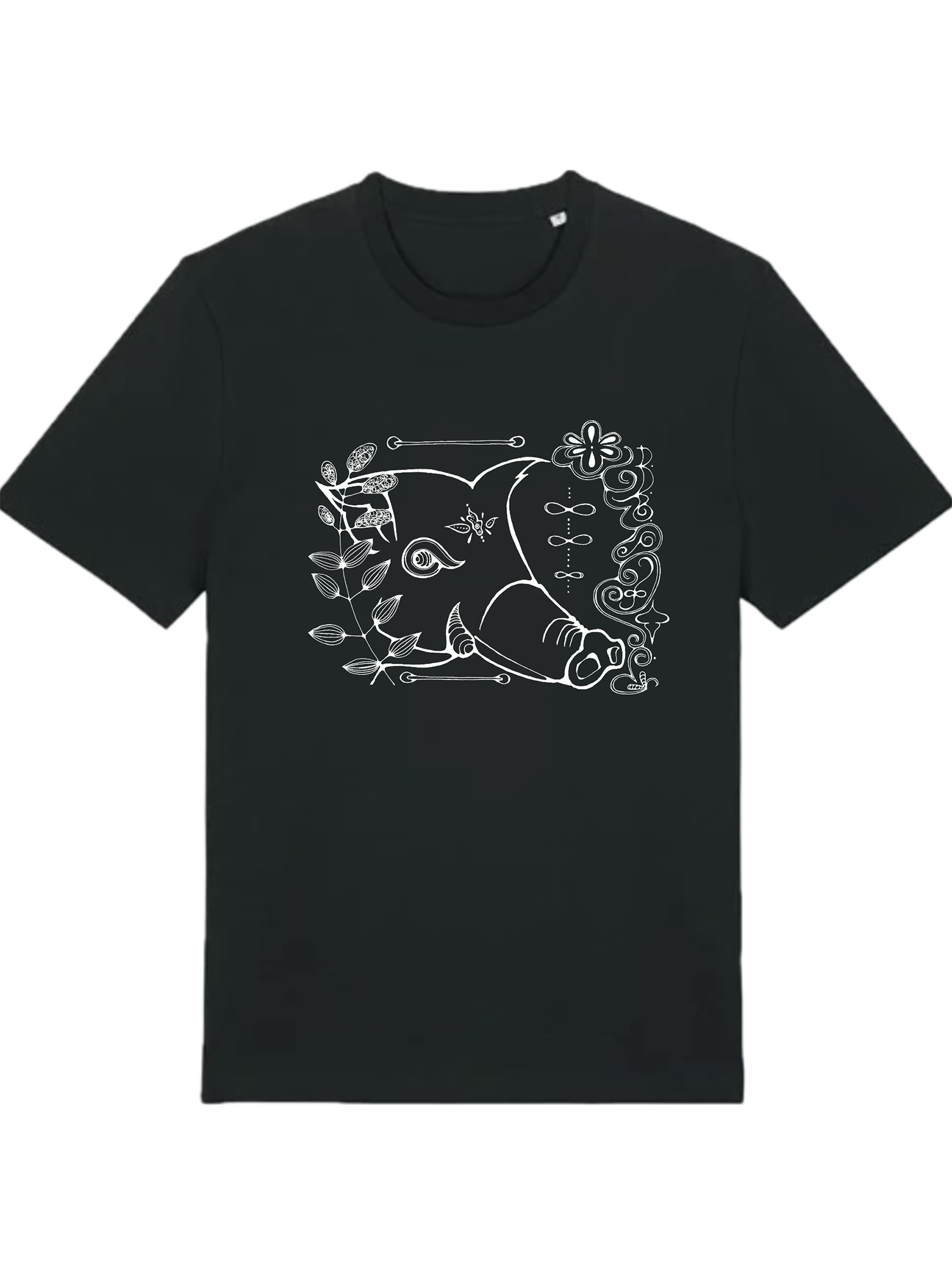 Japanese Zodiac “Boar” T-Shirt – Hand-Drawn Eto Design