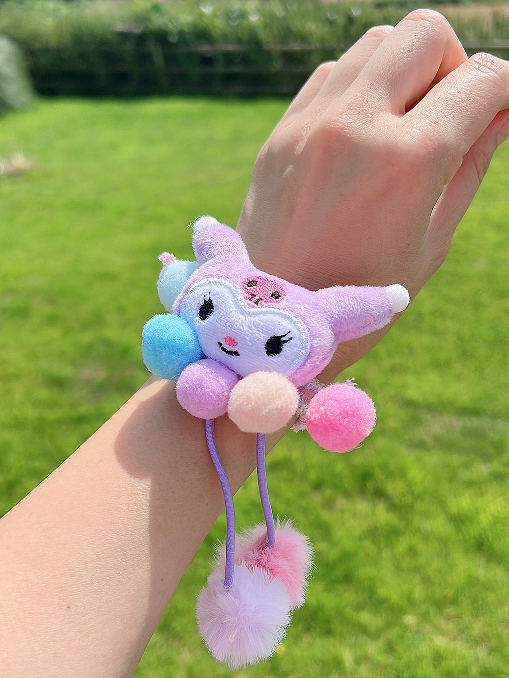 SANRIO FLUFFY HAIR TIE BRACELET