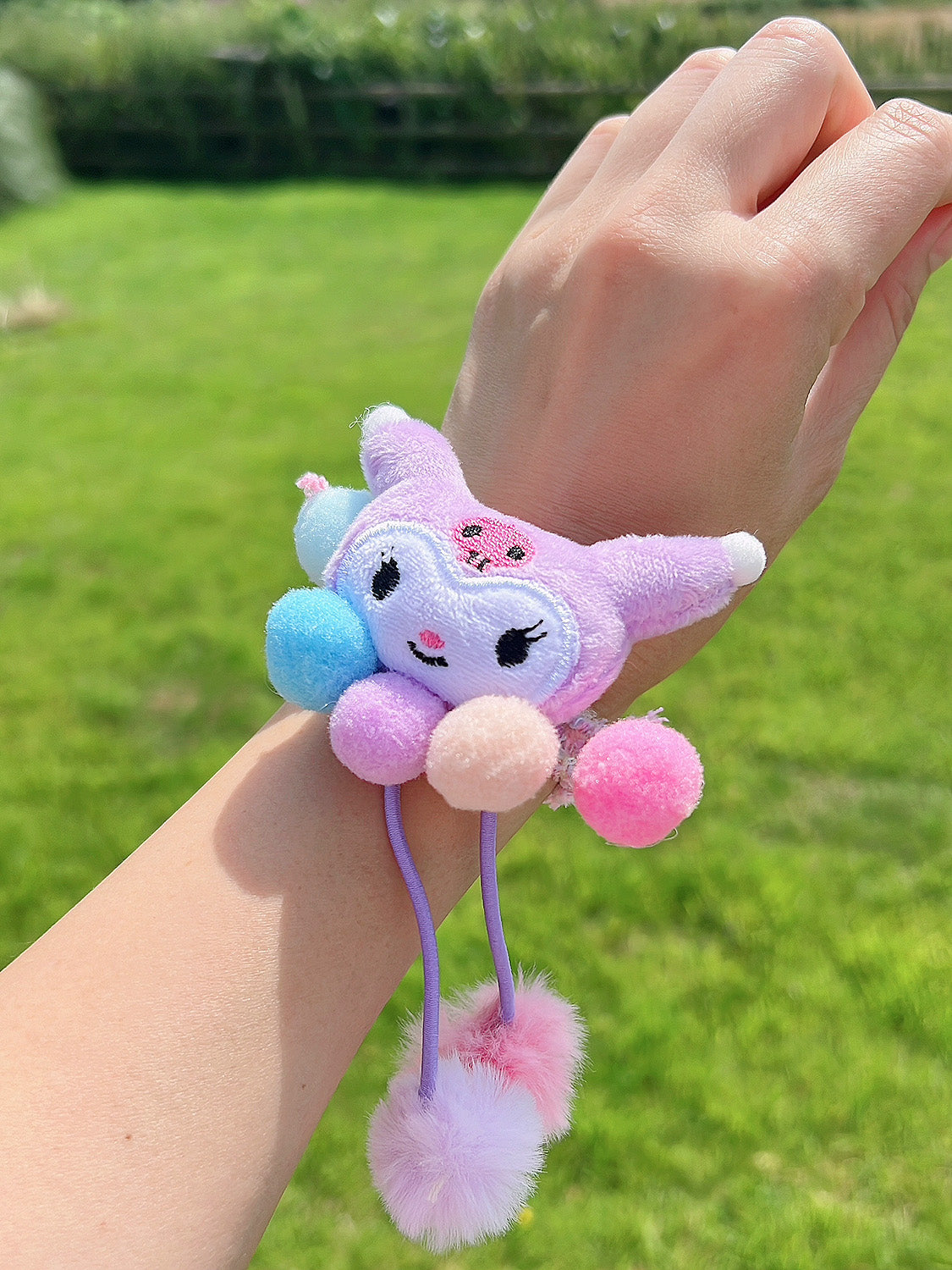 SANRIO FLUFFY HAIR TIE BRACELET