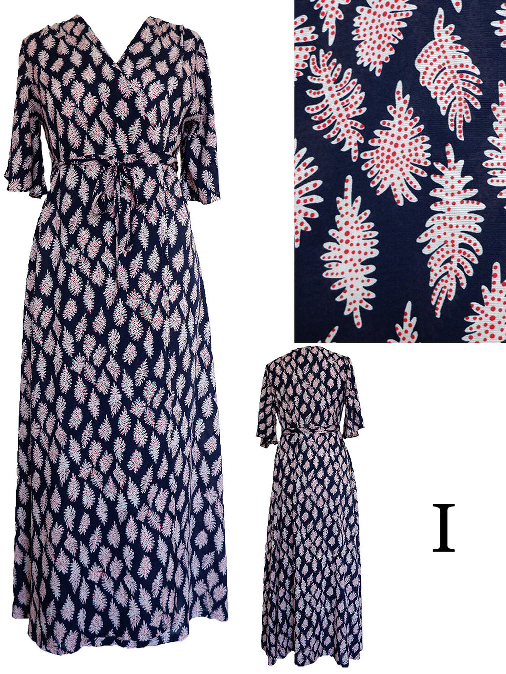 Kimono style Wrap dress