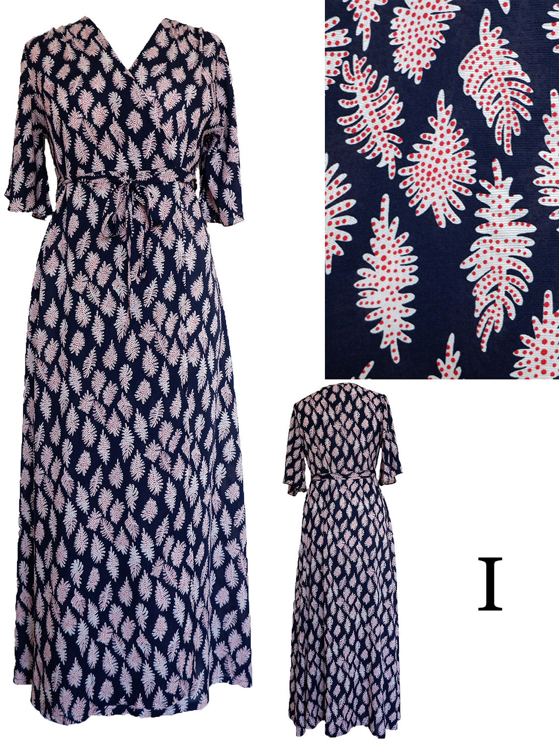 Kimono style Wrap dress