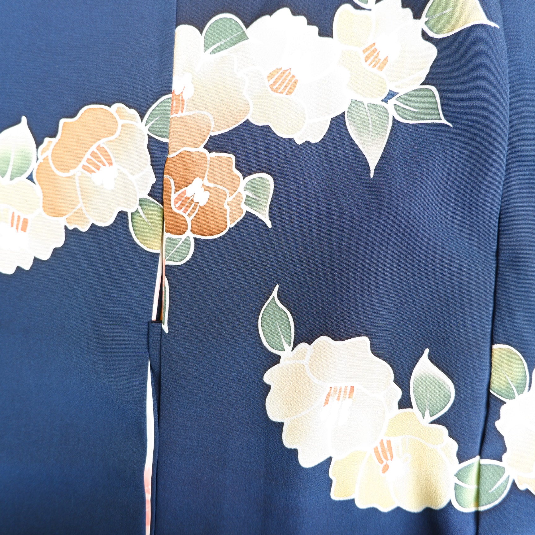Navy blue peony