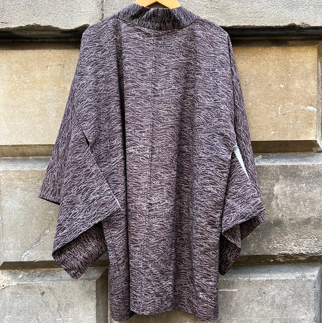Gray purple wave