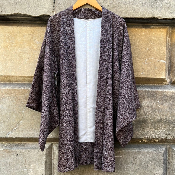 Gray purple wave