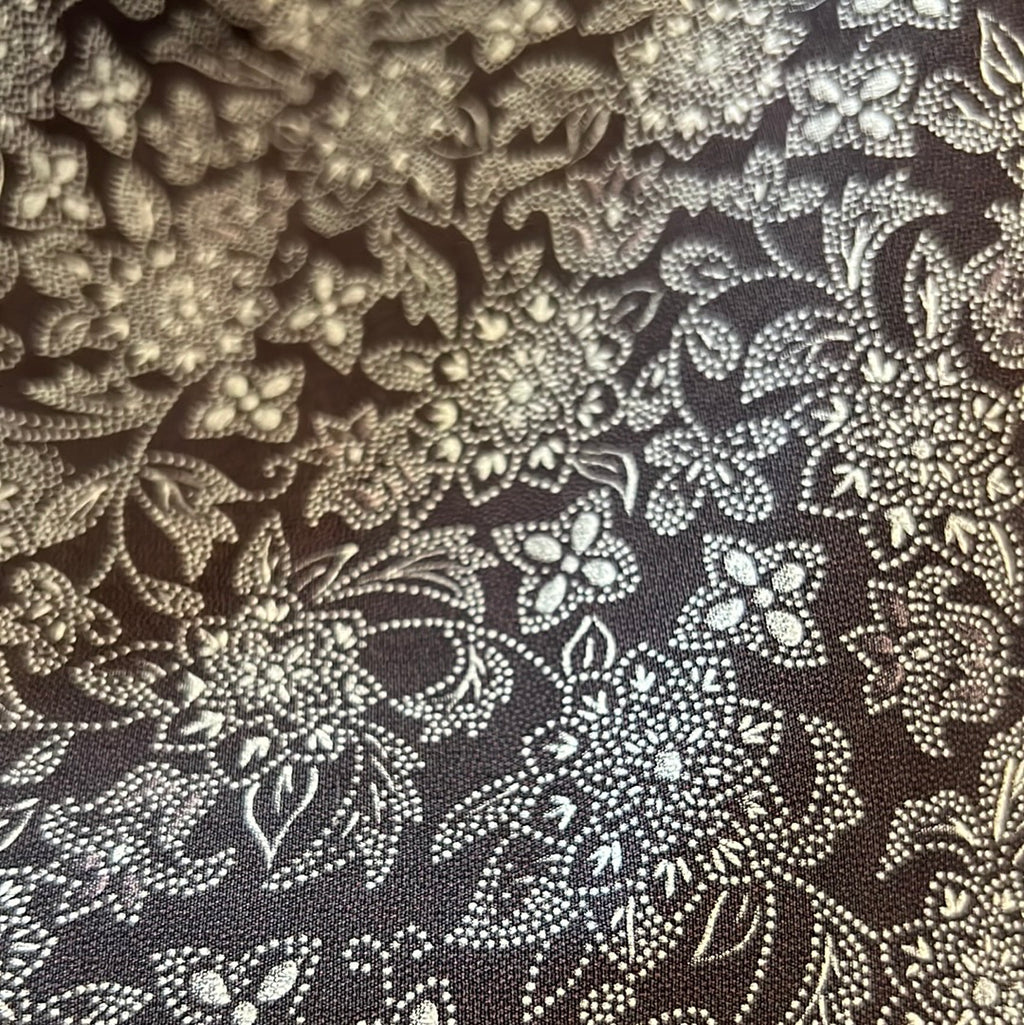 Recycled vintage kimono knot bag