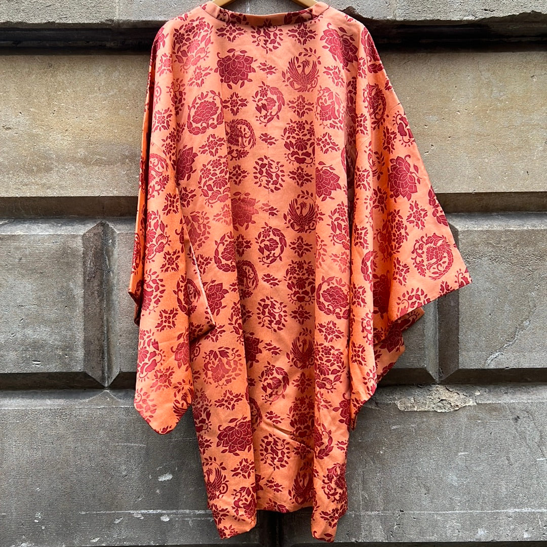 Orange Phoenix tunic