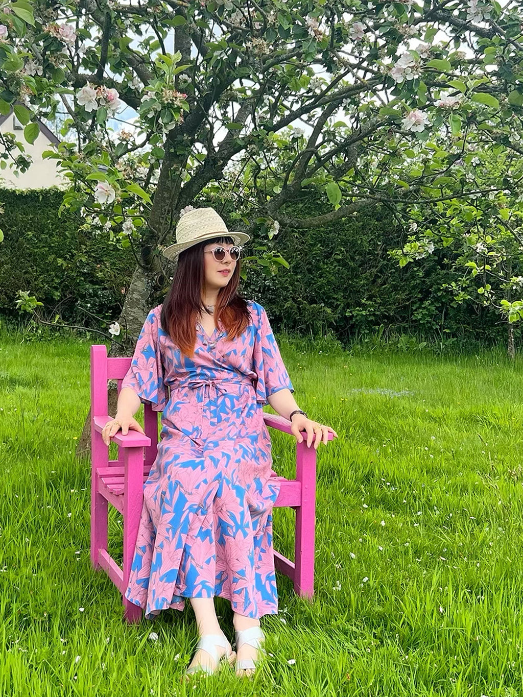 Kimono style Wrap dress