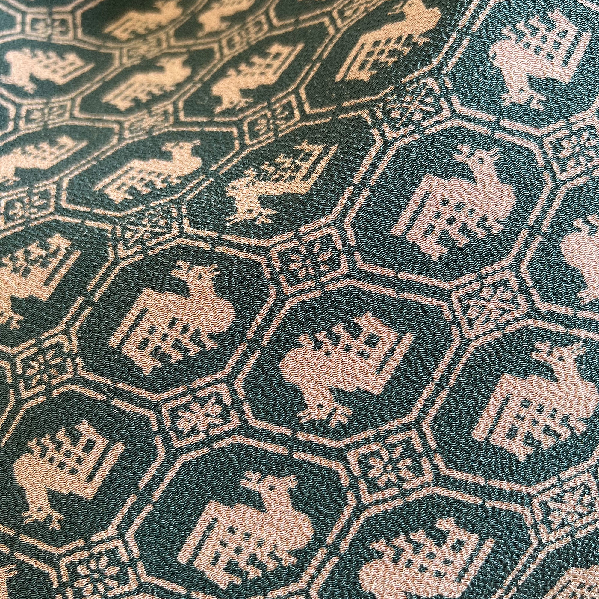 Recycled kimono knot bag