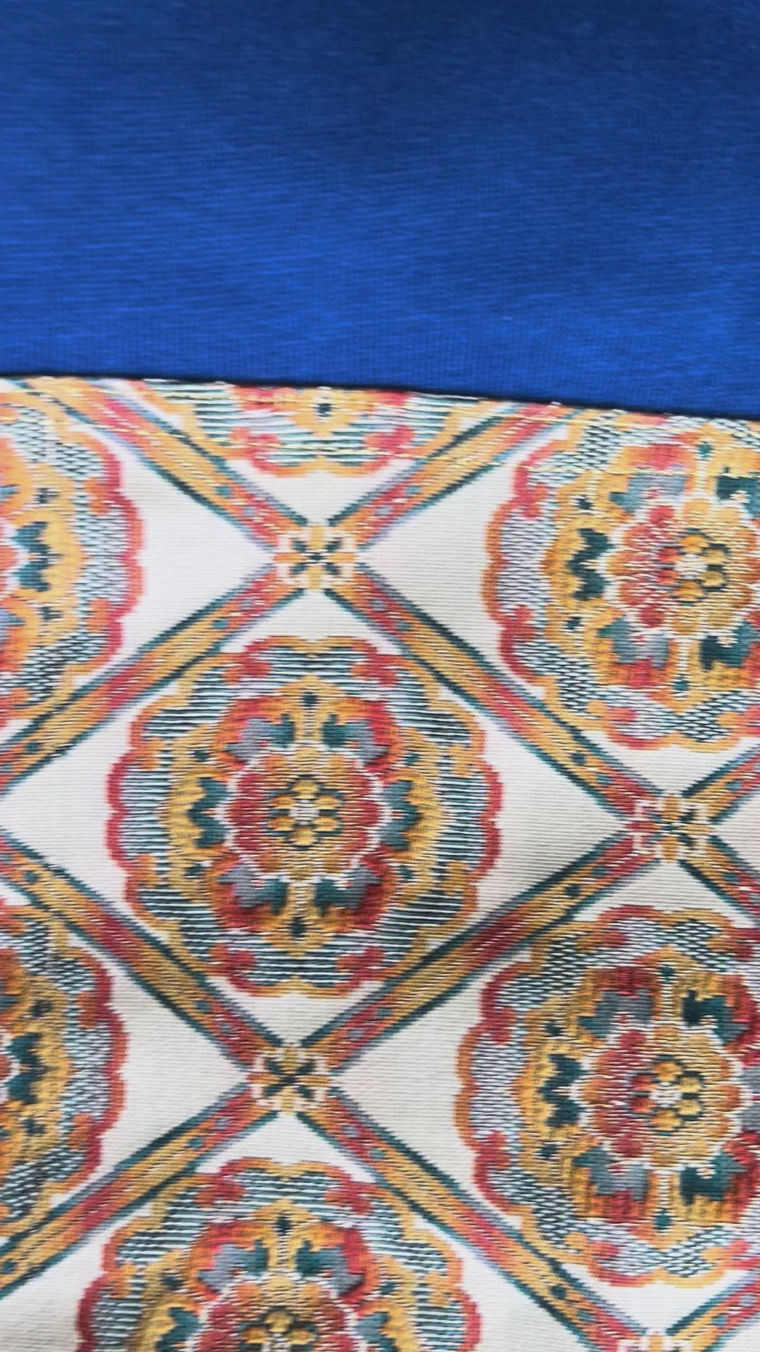 Handmade Upcycled Obi Organic Cotton Hoodie Msize