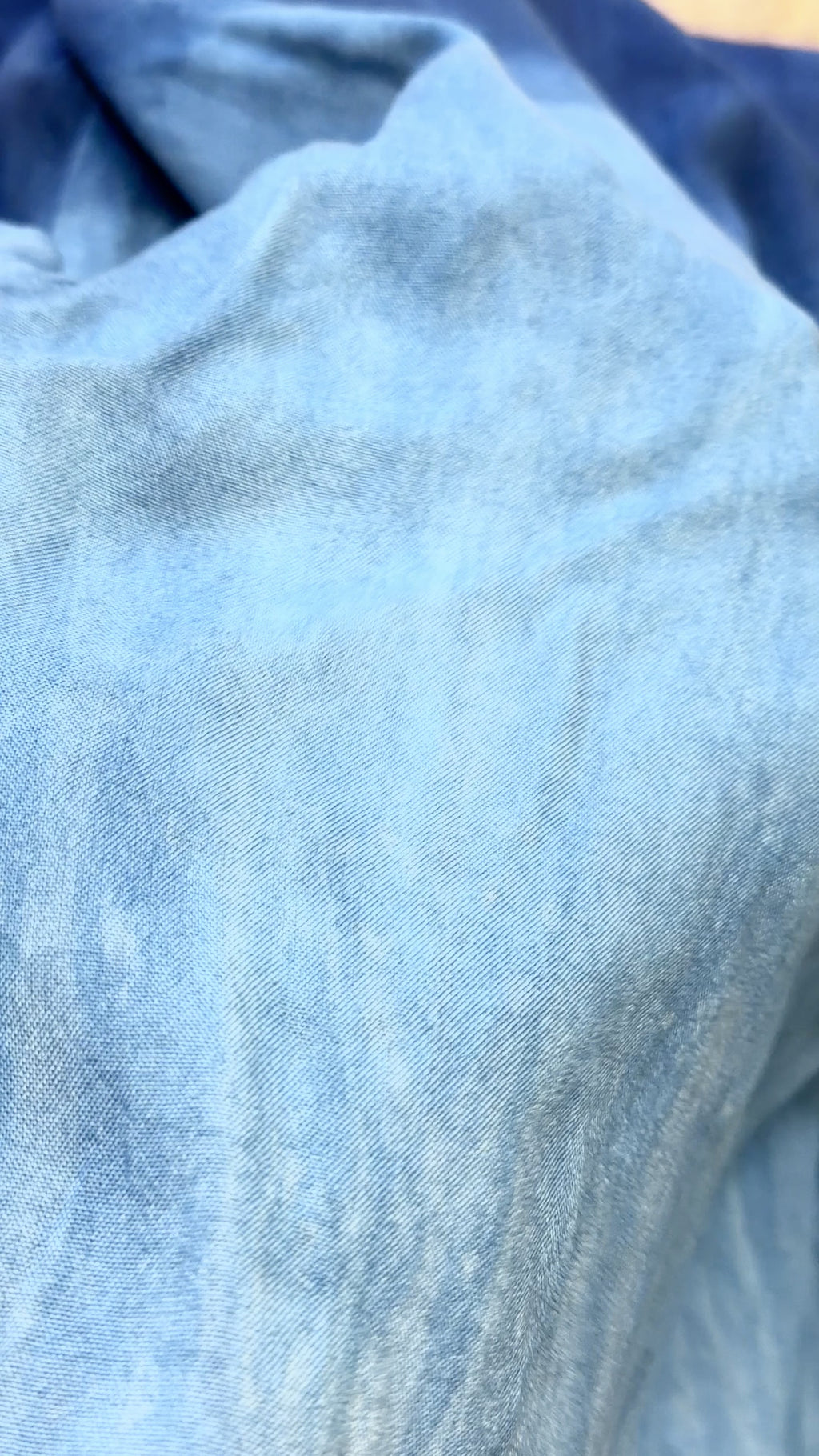 Hand Dyed Cotton Viscose Tie-Dye Kaftan Dress