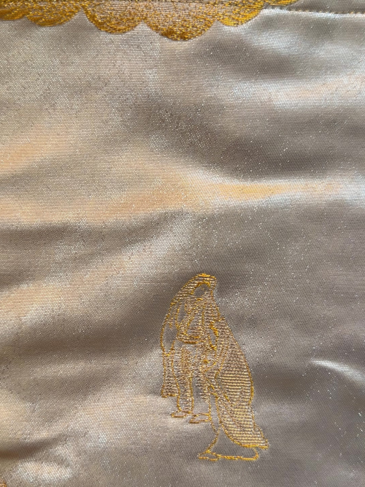 Upcycled Obi Organic Cotton Hoodie M