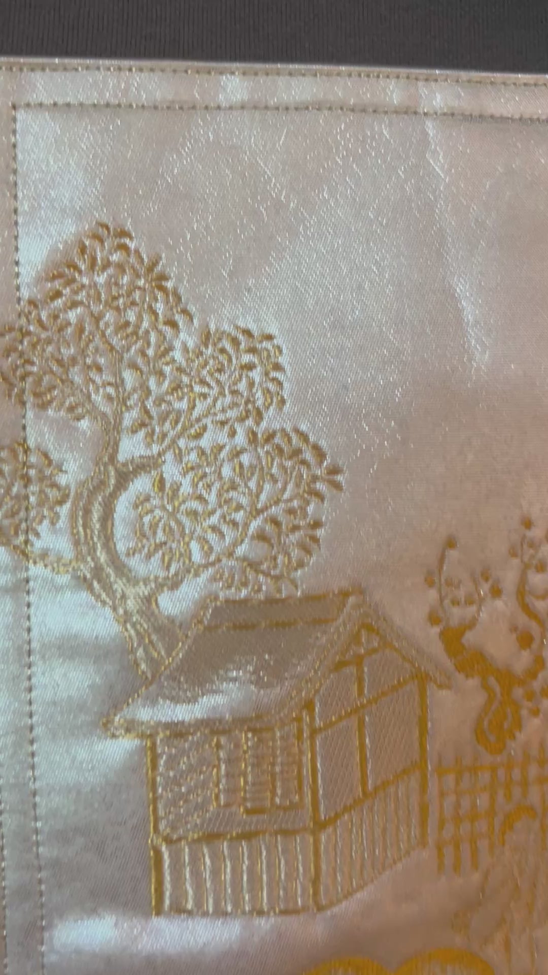 Handmade Upcycled Obi Organic Cotton Hoodie Msize