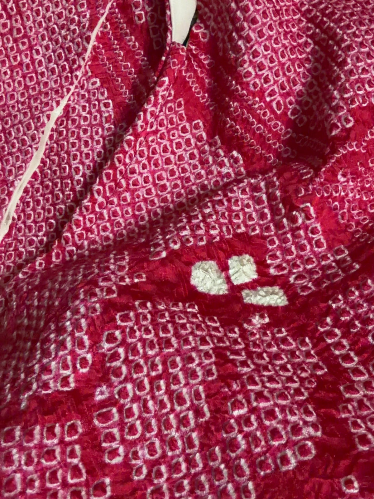 Vintage Japanese Silk Shibori Kimono
