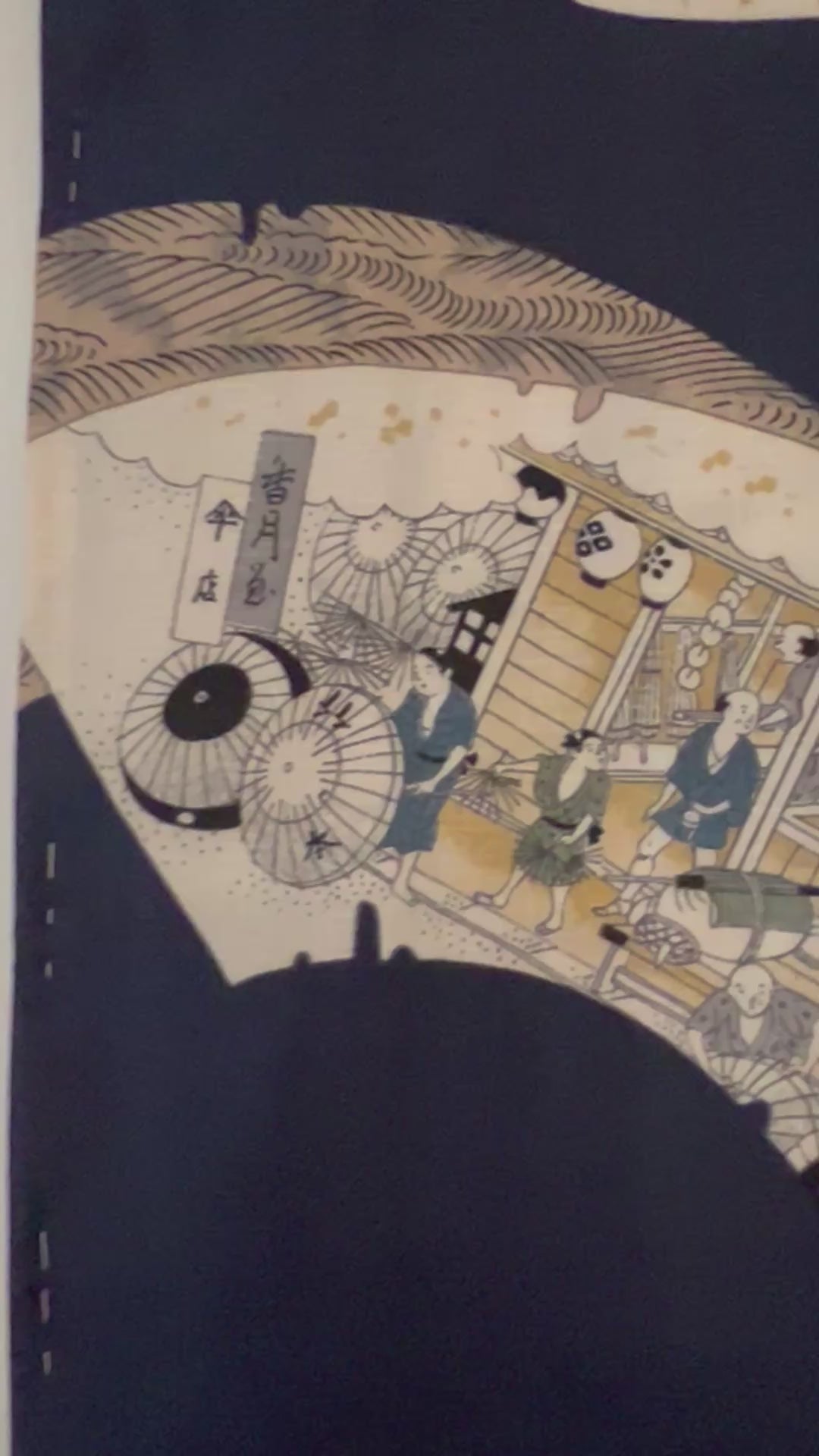 Vintage Japanese Wool Juban Robe One of a Kind Men’s House Coat