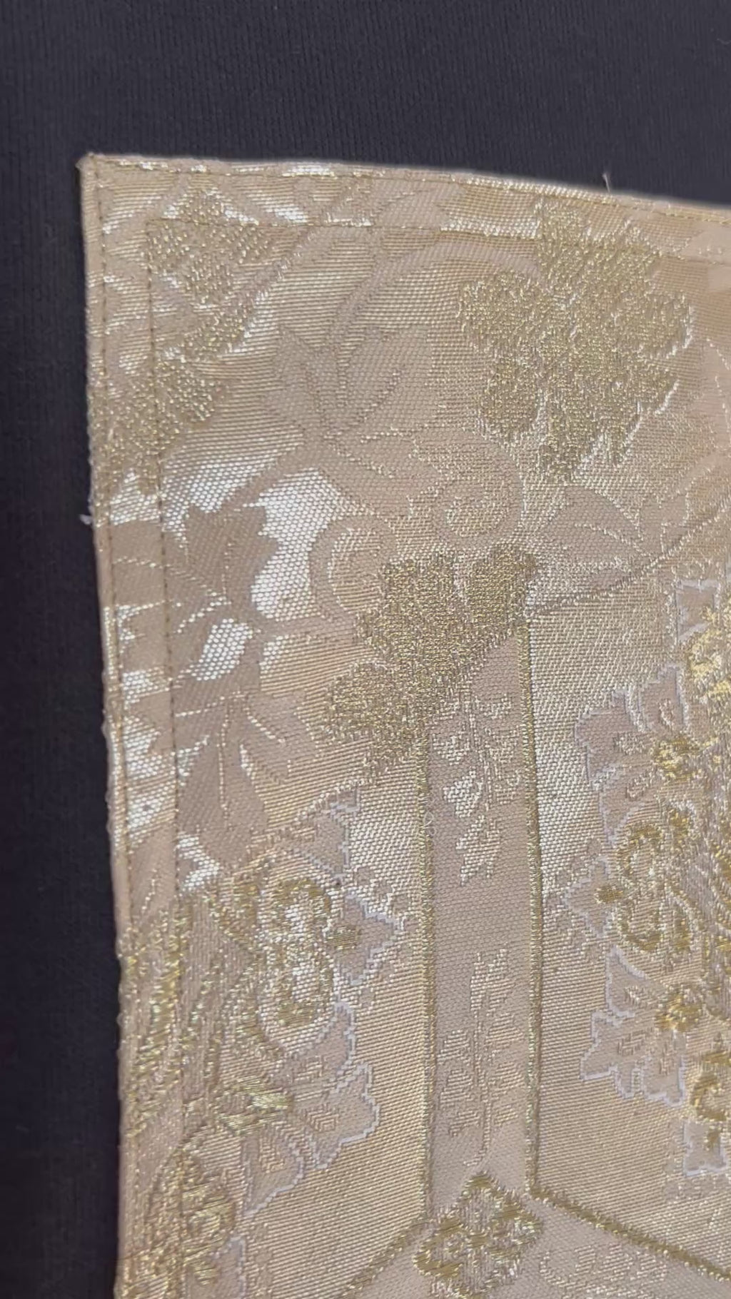 Handmade Upcycled Obi Organic Cotton Hoodie Lsize