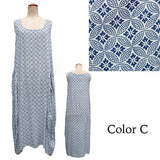 Loose fluffy balloon long dress