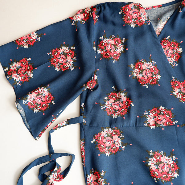 Kimono style Wrap dress