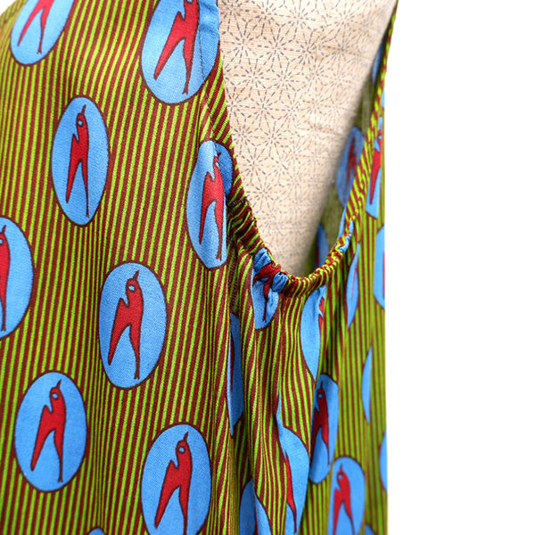 Loose fluffy balloon long dress