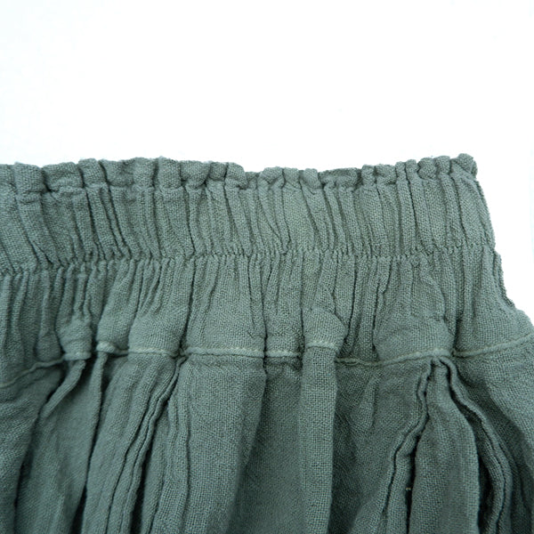 Original design plain cotton skirt